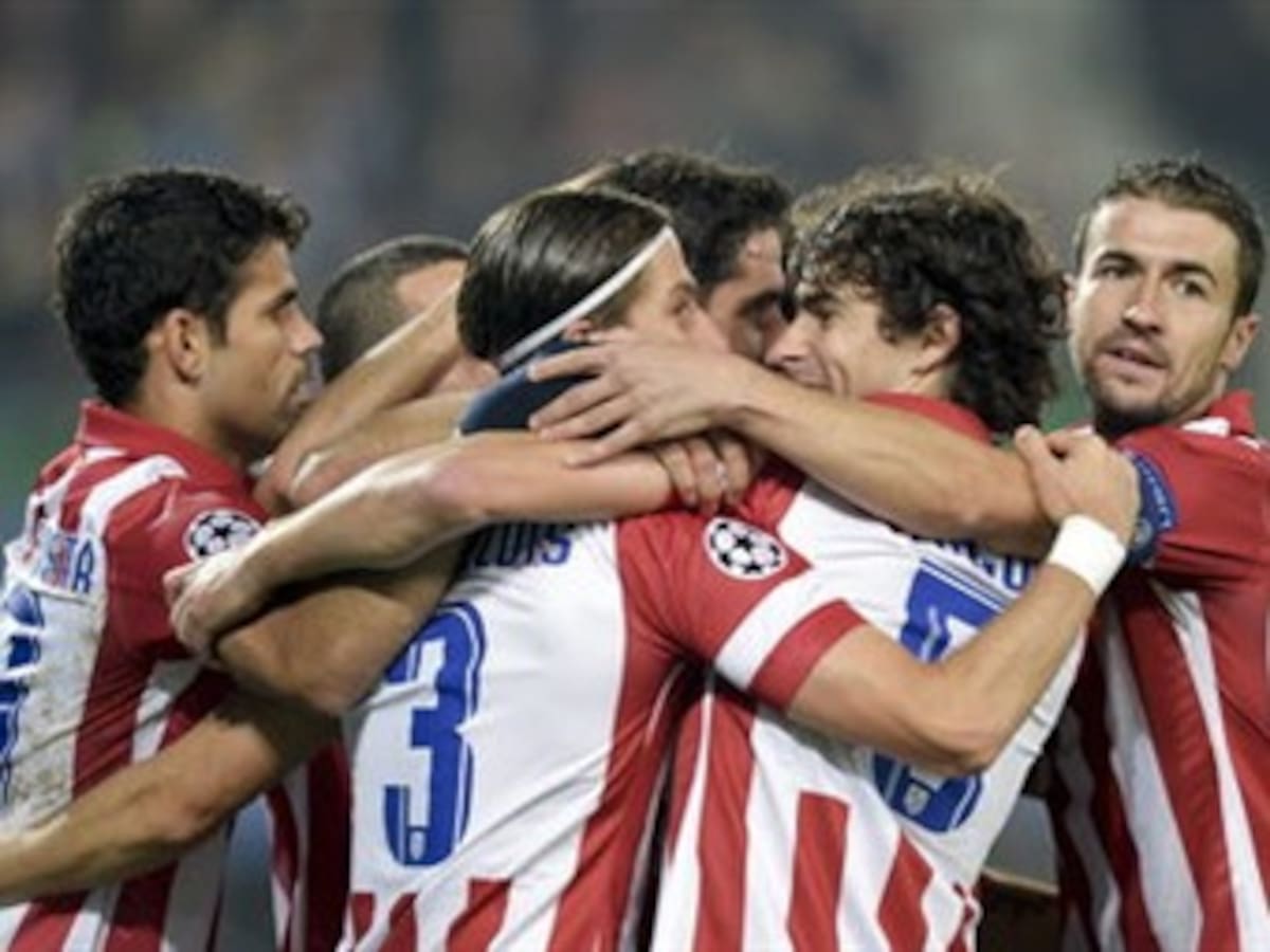 El Atlético de Madrid le apunta al liderato de la liga