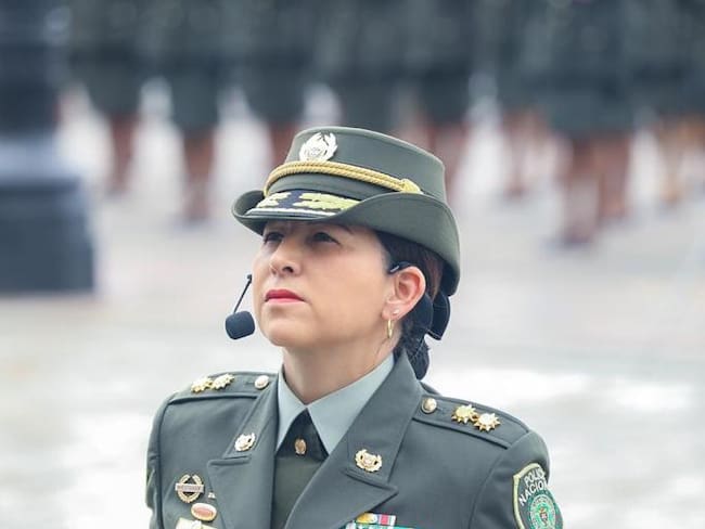 Sandra Hernandez, comandante de la Policía de Bogotá.