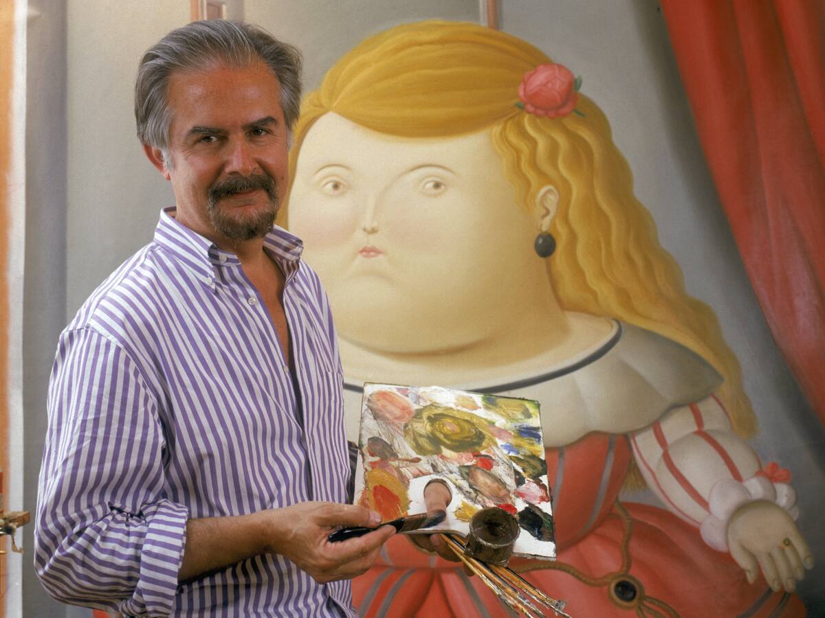 ¿Por qué Fernando Botero siempre dibujó personas ‘gordas’? Explicación