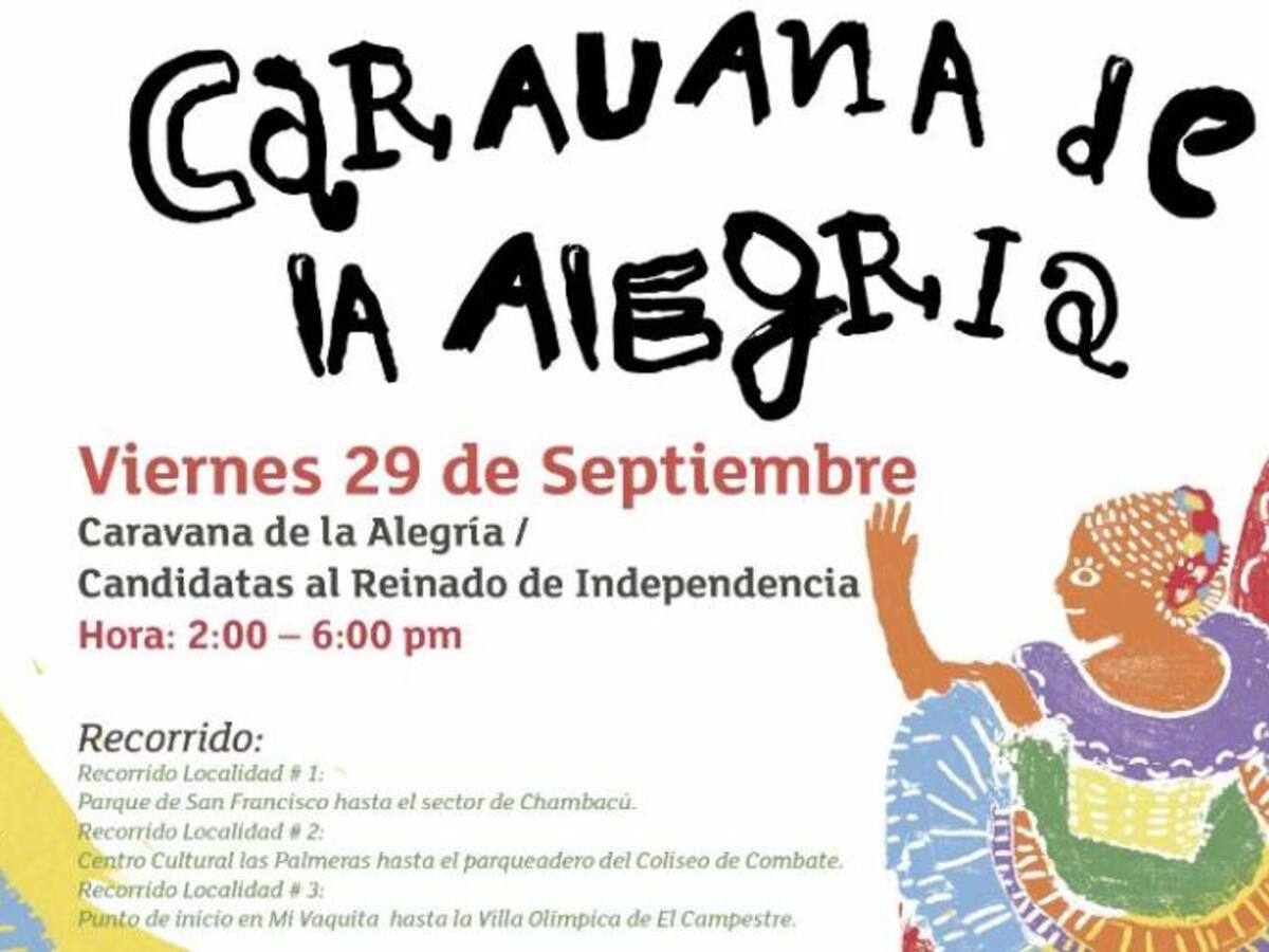 La Gran Caravana de la Alegría se toma a Cartagena