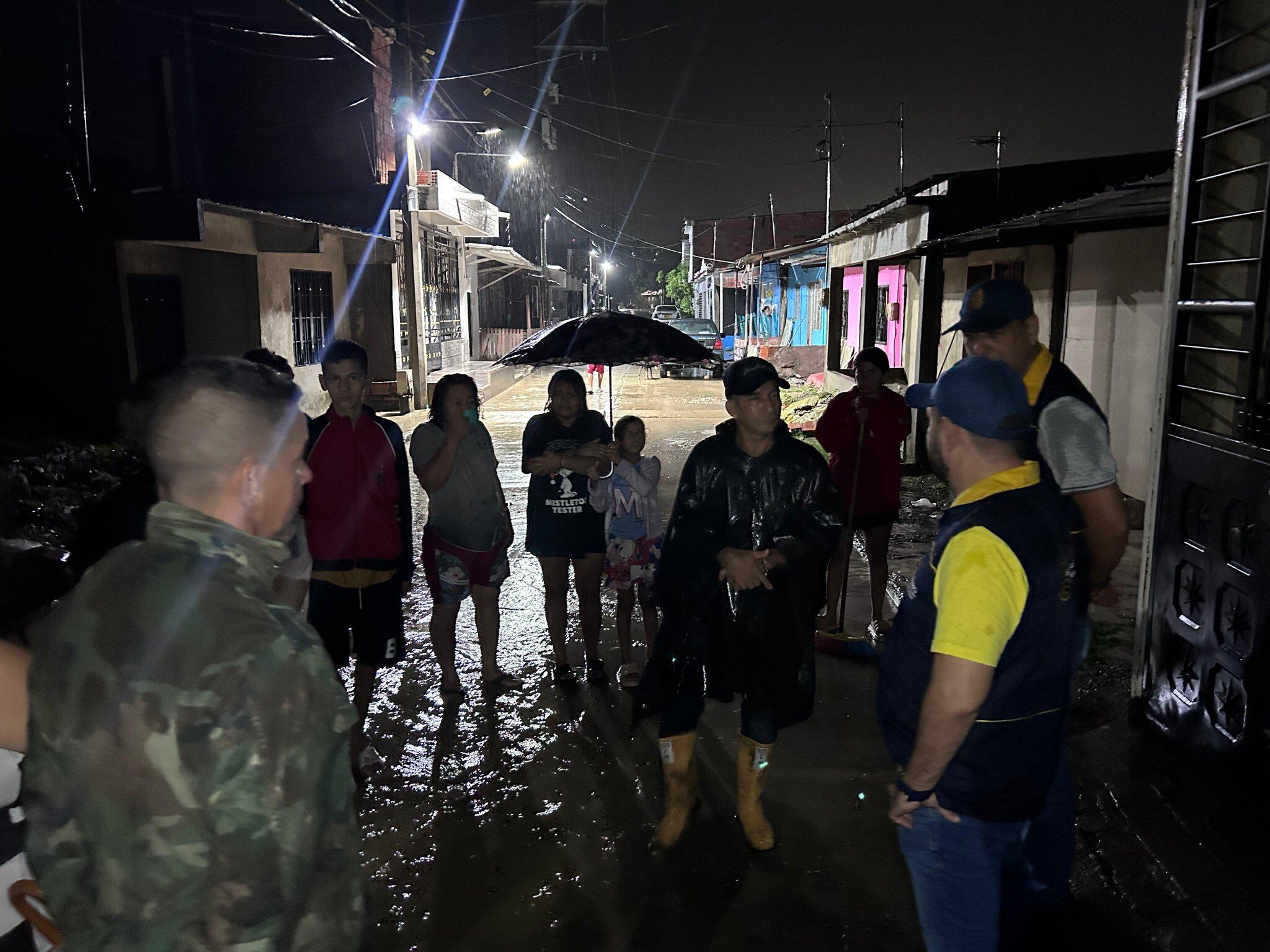 Más de 90 viviendas afectadas por una tormenta eléctrica / Foto Alcaldía Cúcuta
