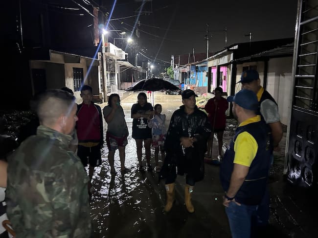 Más de 90 viviendas afectadas por una tormenta eléctrica / Foto Alcaldía Cúcuta