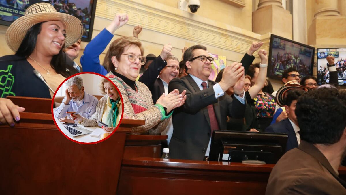 Aprobada la reforma pensional en el Senado. Foto: Cuenta de X del Ministerio de Trabajo - Getty Images