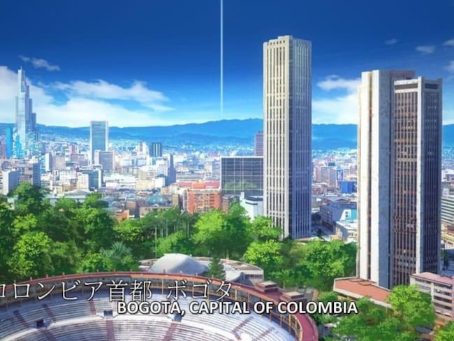 Video: Bogotá es representada en una popular serie de anime