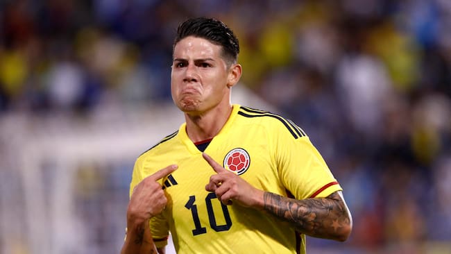 James Rodriguez en Seleccion Colombia