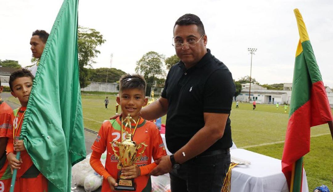 Oweimar Giraldo, presidente de la Liga Vallecaucana de Fútbol