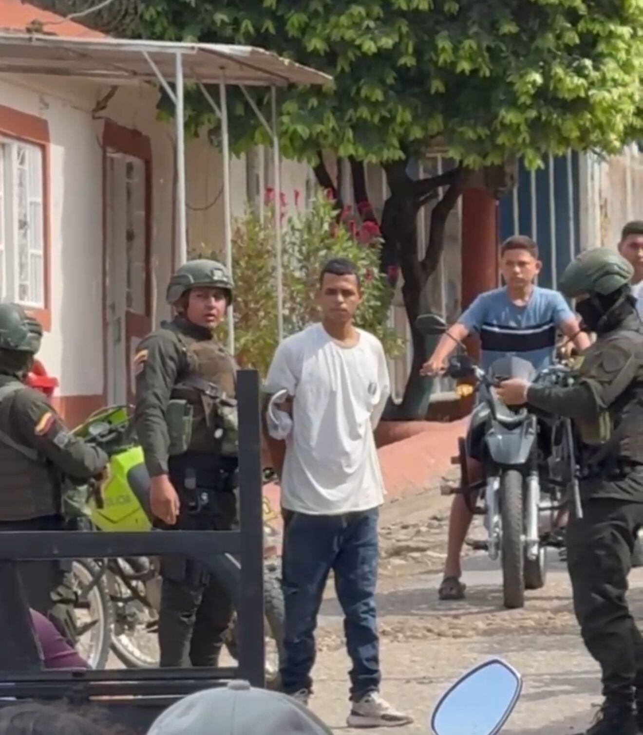 Capturado en el municipio de Tibú. / Foto: Cortesía.