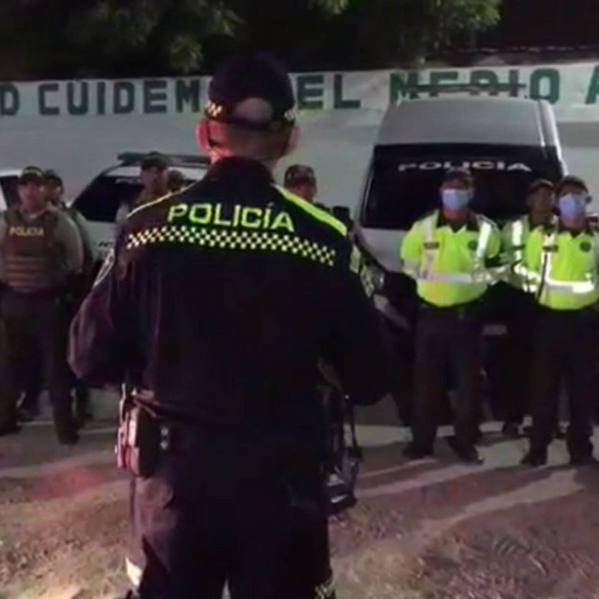 Policía inició este viernes acompañamiento a conductores de Barranquilla