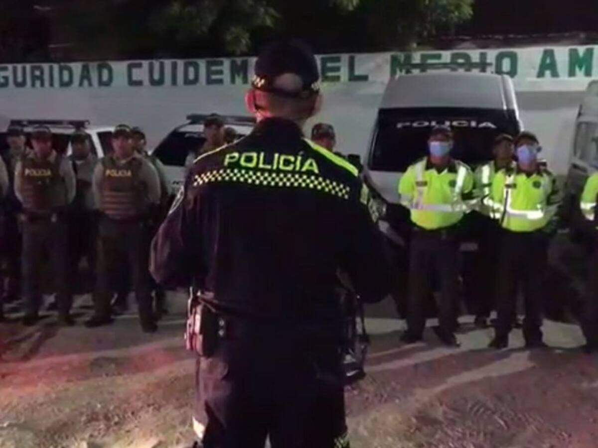 Policía inició este viernes acompañamiento a conductores de Barranquilla