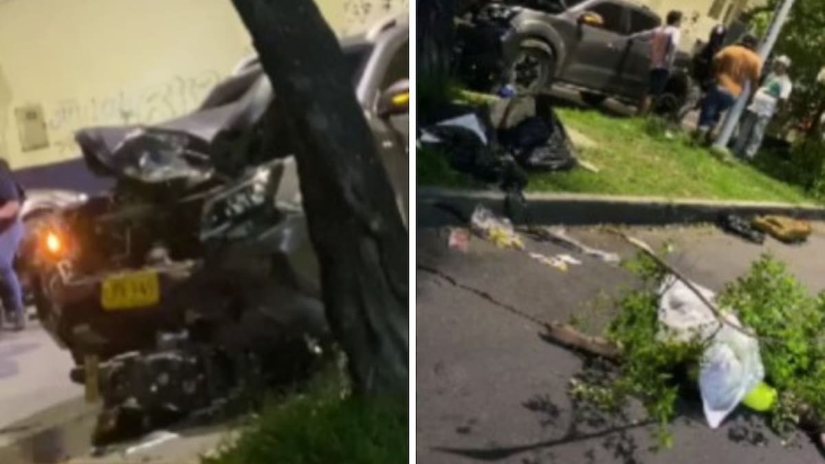 Dos personas mueren en trágico accidente en vía pública de Bucaramanga