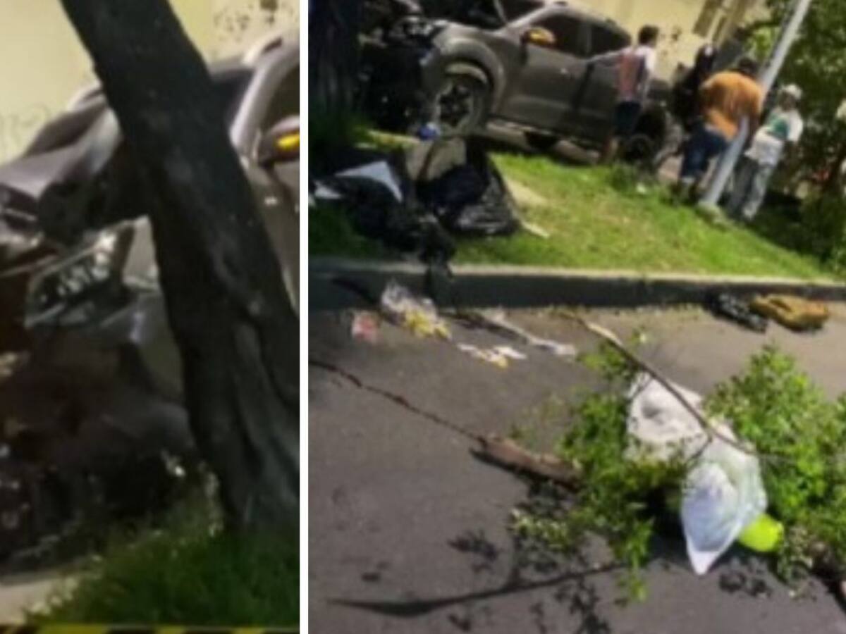 Dos personas mueren en trágico accidente en vía pública de Bucaramanga