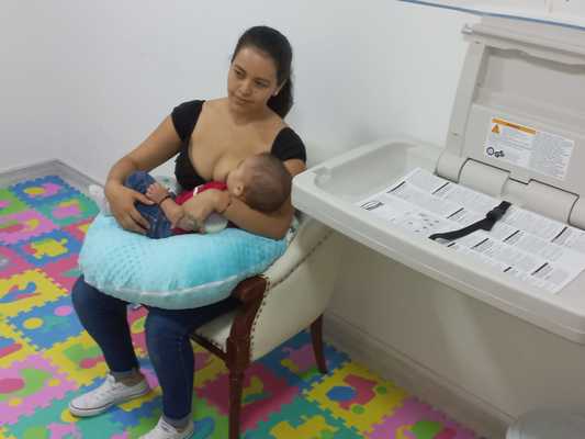 Madres puedan amamantar a sus bebés en condiciones dignas. Foto Gobernación del Huila.