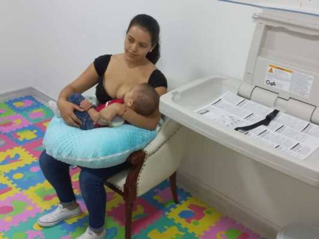 Madres puedan amamantar a sus bebés en condiciones dignas. Foto Gobernación del Huila.