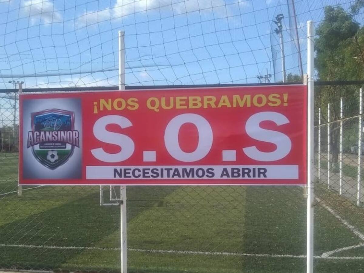 SOS lanzan nuevamente dueños de canchas sintéticas en Cúcuta