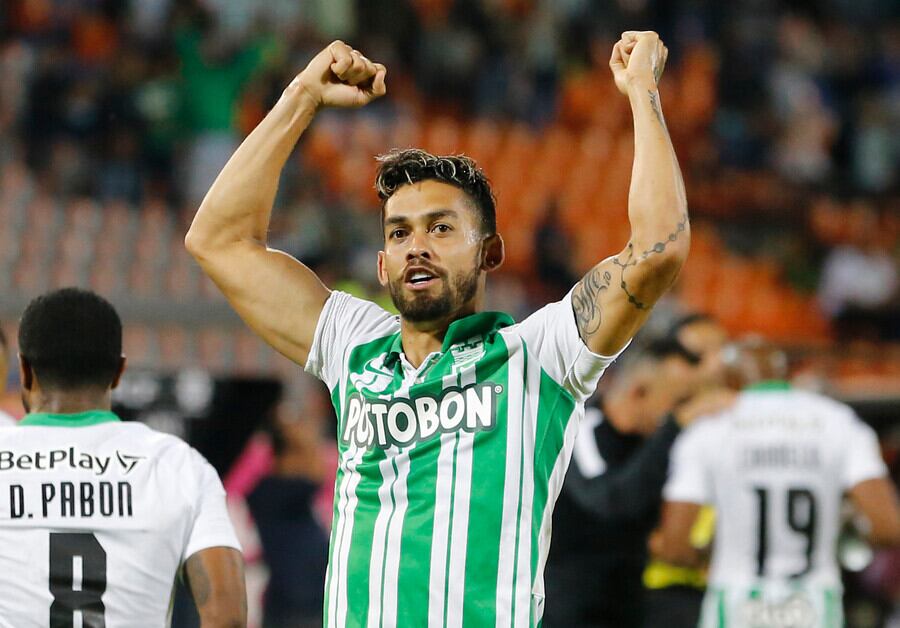 Andrés 'Rifle' Andrade en su paso por Atlético Nacional / Colprensa
