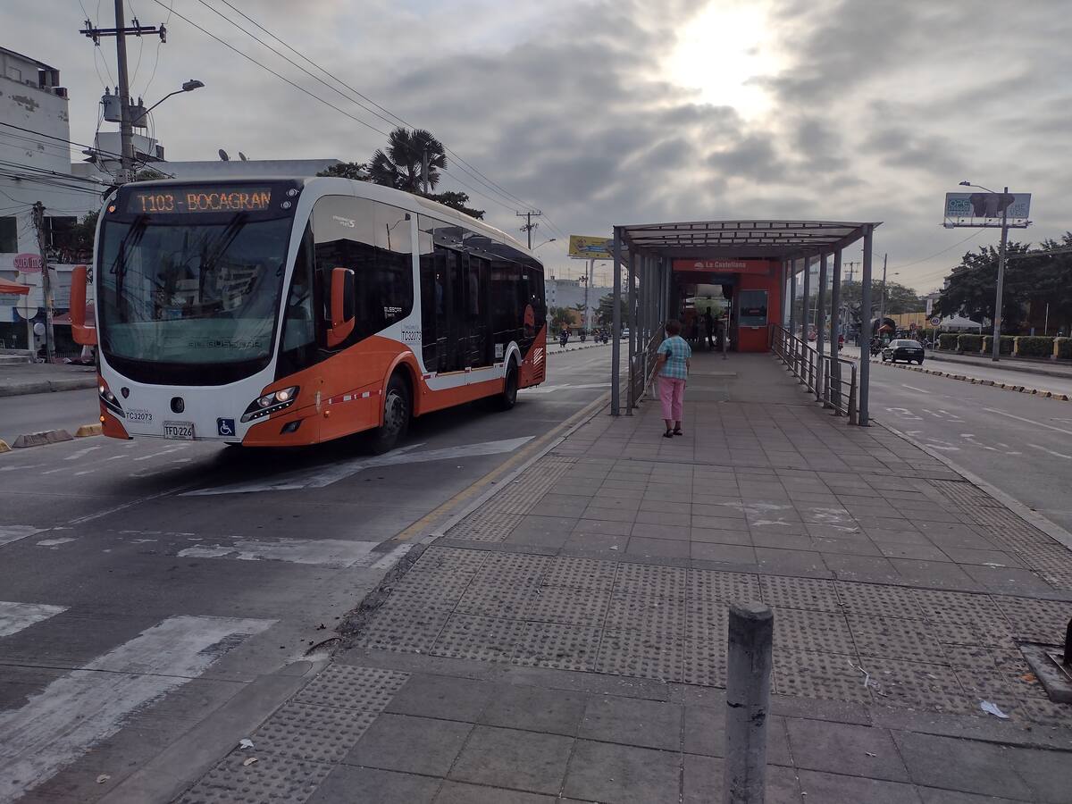 Transcaribe inició su operación este miércoles con cambios en sus rutas