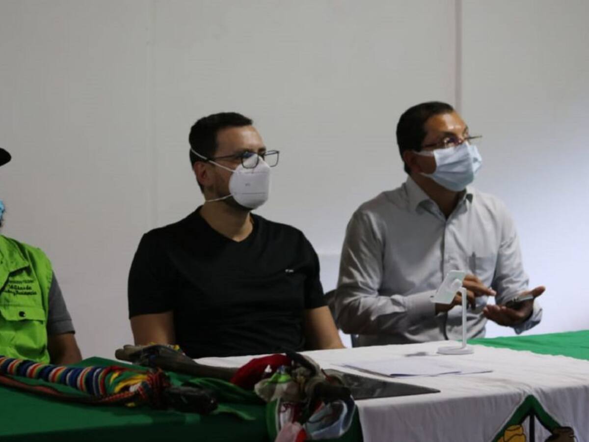 Comunidades indígenas desbloquean vías del occidente caldense