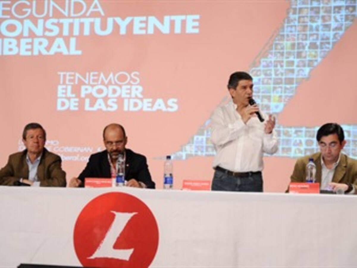 Liberalismo escogerá hoy sus nuevas directivas