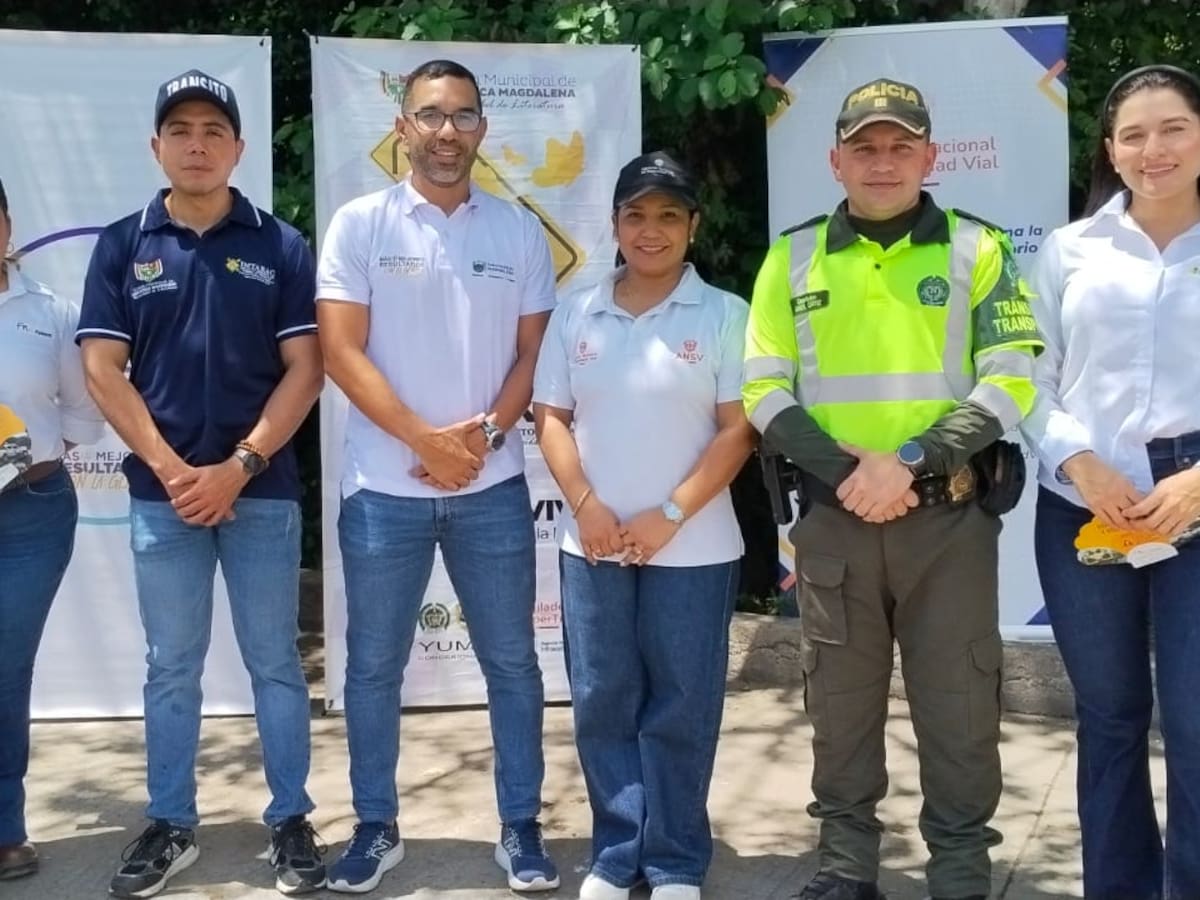 Autoridades de Tránsito del Magdalena realizaron jornada de prevención vial en semana de receso