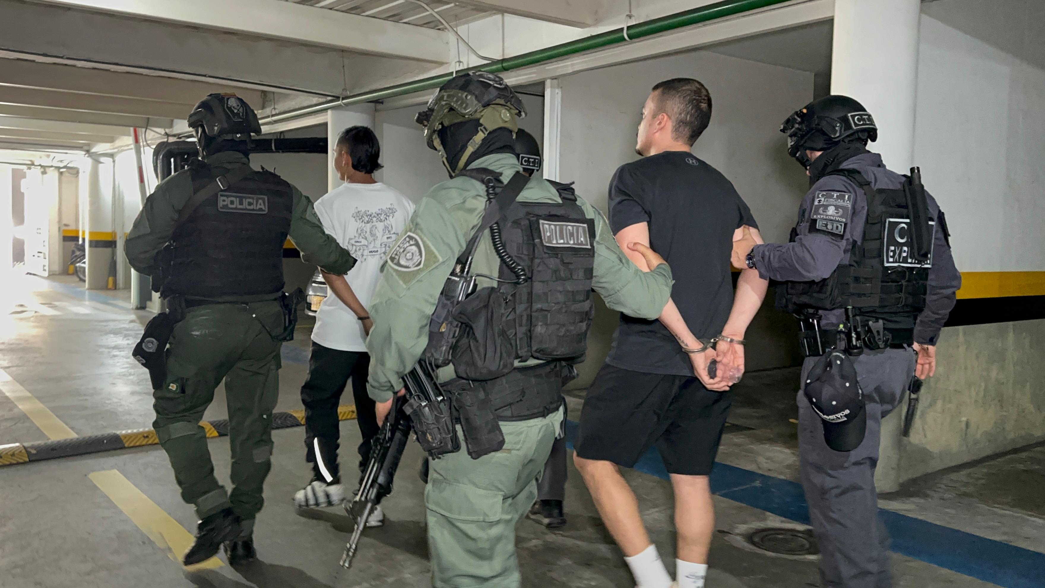 Profesor universitario estaría detrás de red de tráfico de tusi en Bucaramanga. Foto: Policía Mebuc. 