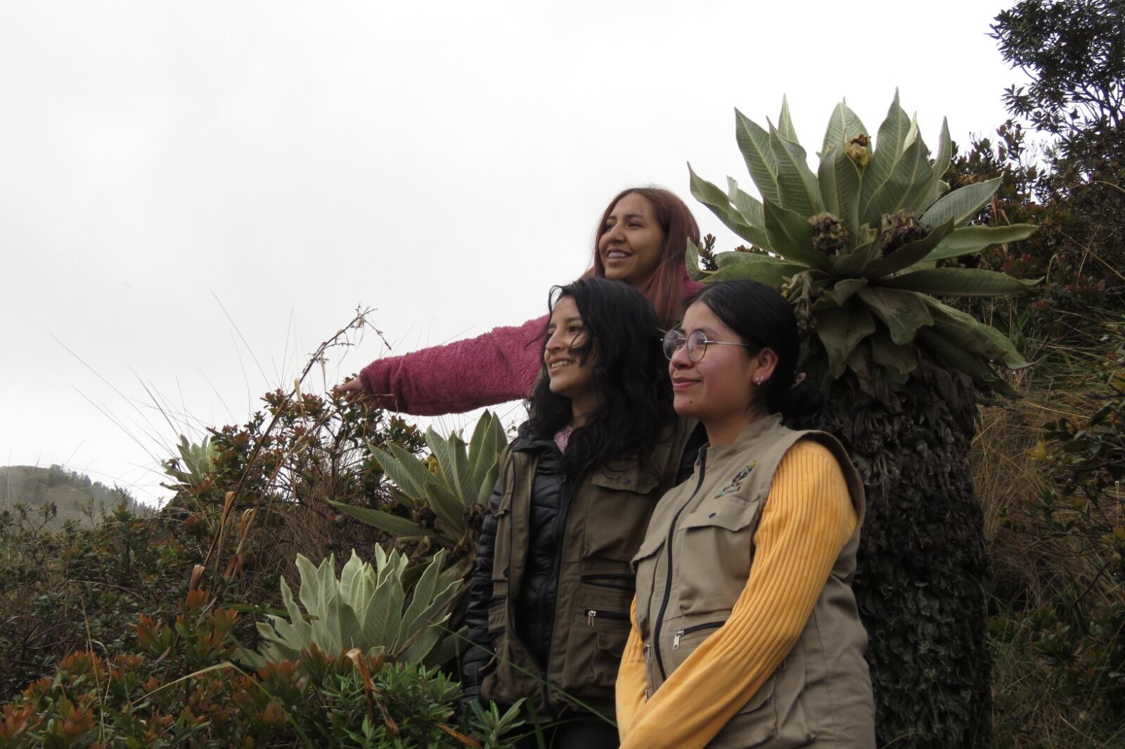 Red de Mujeres por la conservación del oso andino Foto: Catalina Meneses