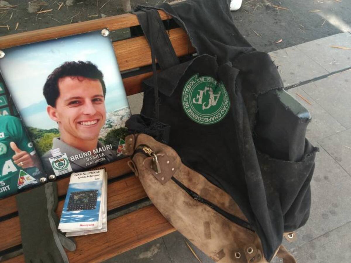 Este es el museo ambulante del Chapecoense