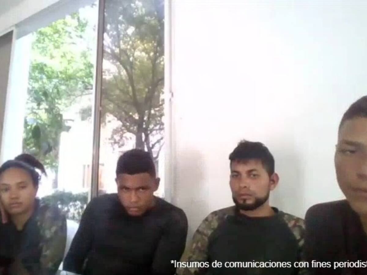 A la cárcel cuatro presuntos integrantes del ELN por homicidio de teniente de la Policía
