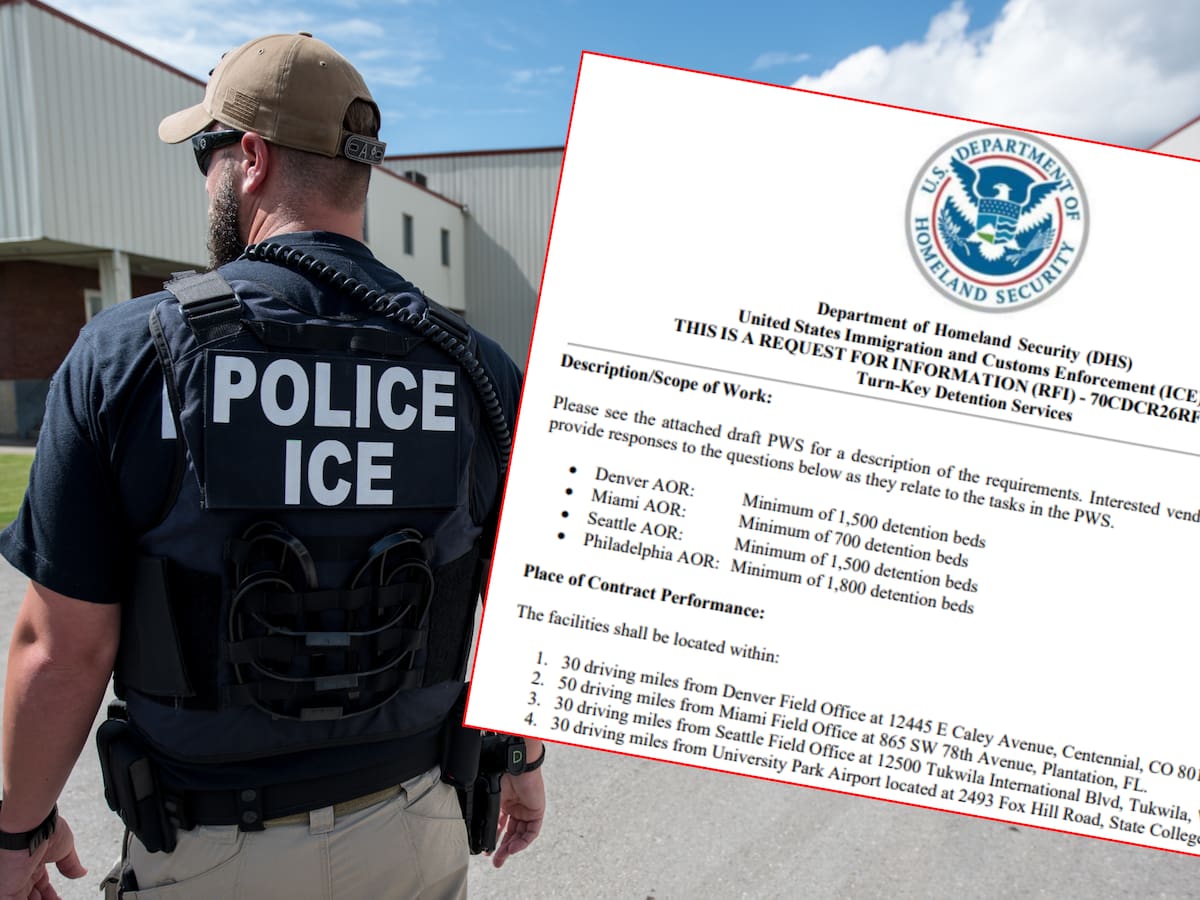 ICE busca añadir 5.500 camas de detención para migrantes en Miami, Denver, Seattle y Filadelfia