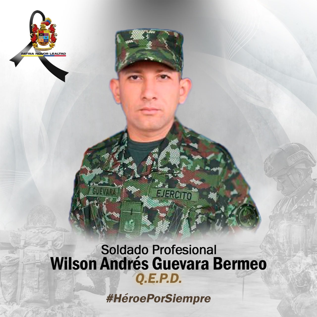 Soldado asesinado en zona rural de Teorama / Foto Ejército Nacional