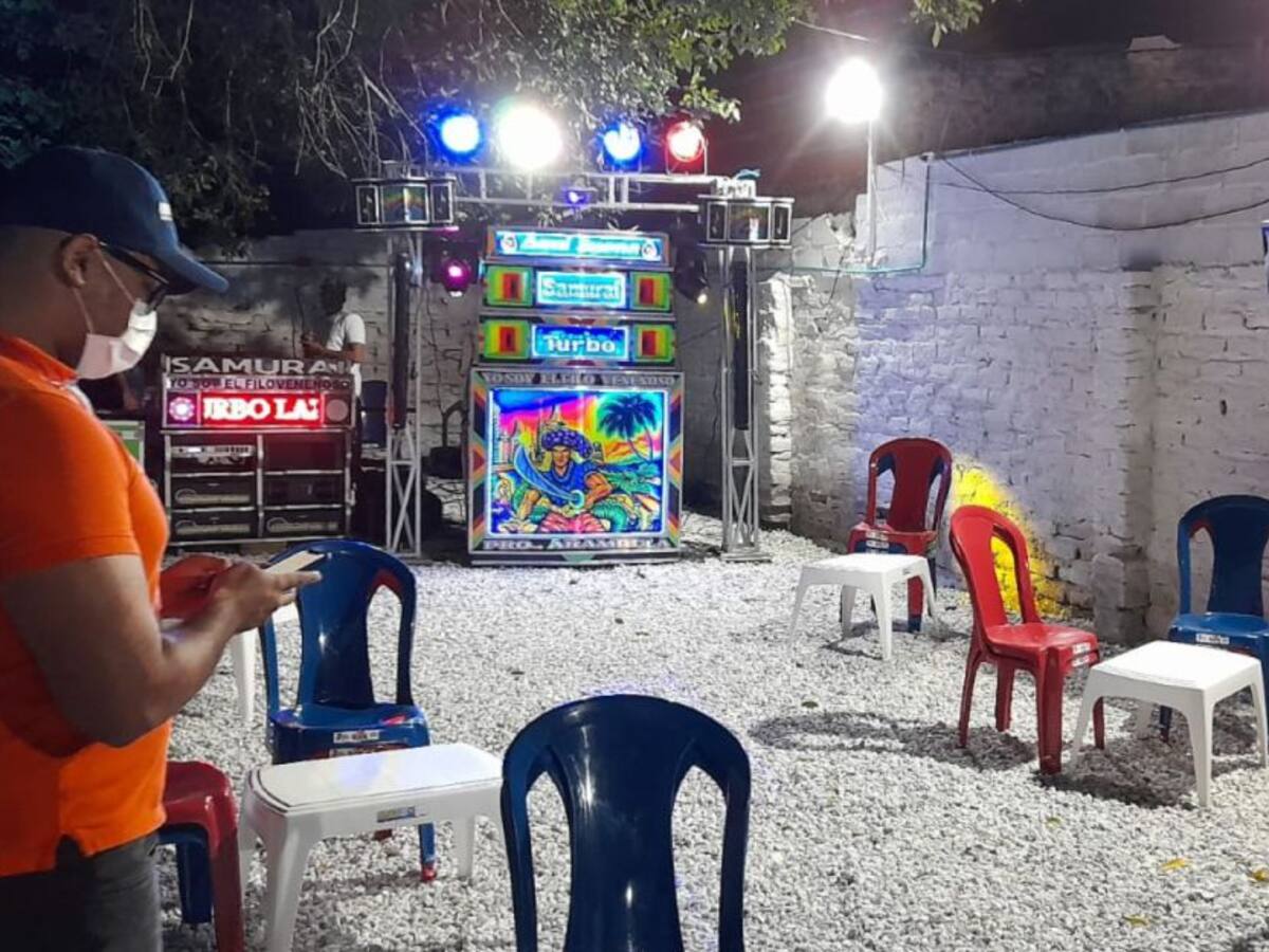 Suspenden actividad económica de 4 ‘patios rumberos’ en Santa Marta