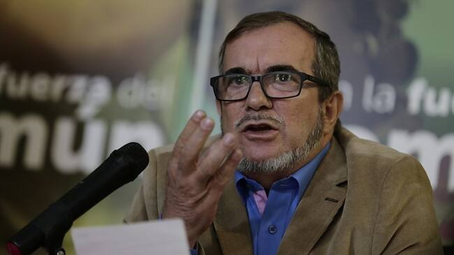 Rodrigo Londoño pide mantener la unidad de la Farc, tras captura de “Jesús Santrich”. Foto: Colprensa