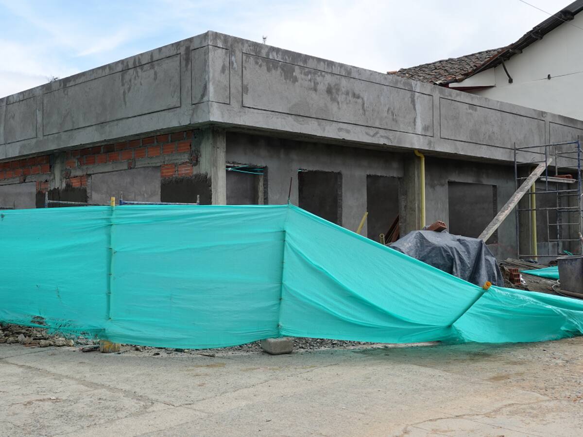 En un 62% avanza la construcción del Centro Vida del corregimiento de San Félix, Salamina