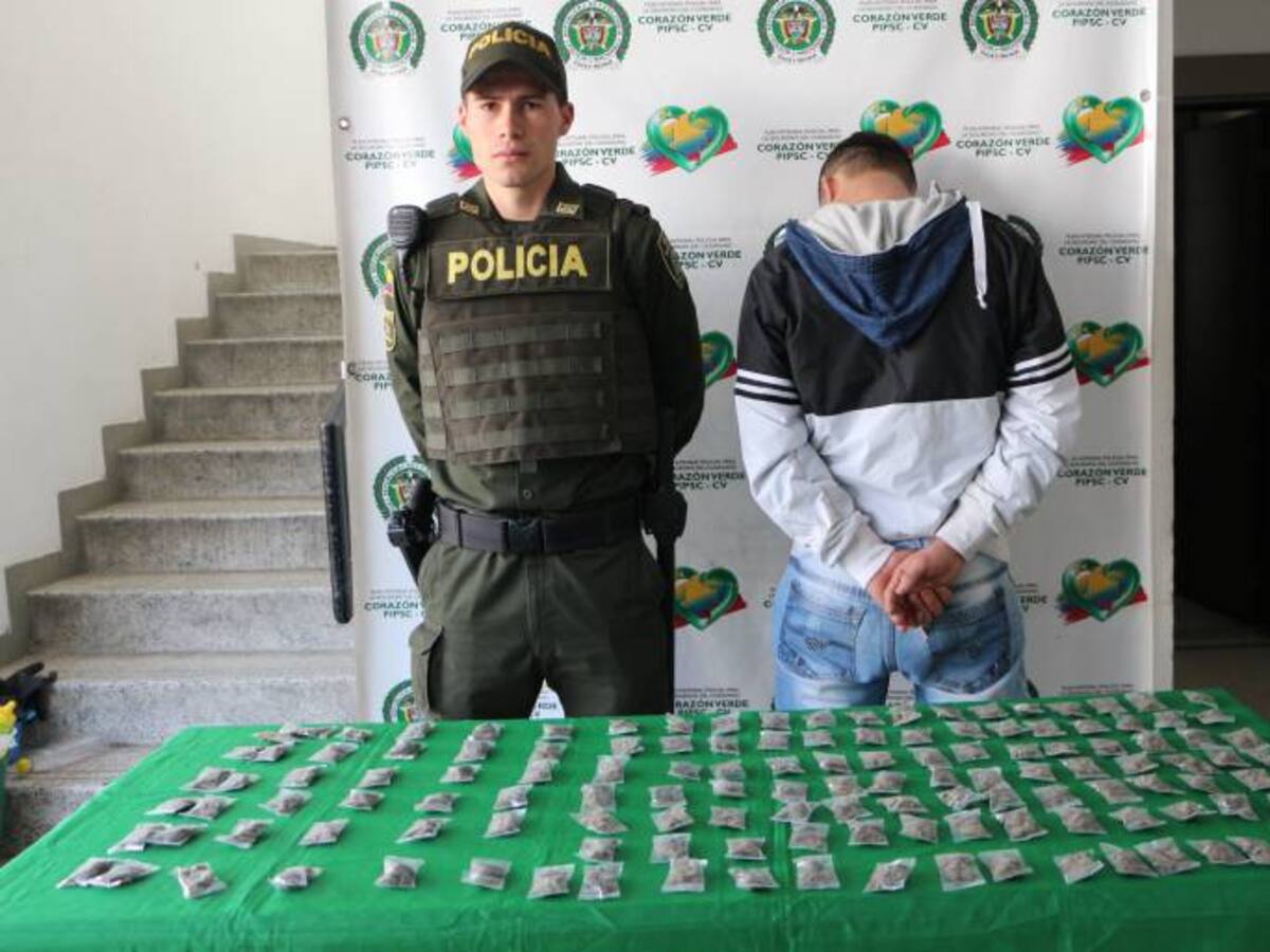 A un joven de 27 años lo han capturado cinco veces por trafico de estupefacientes