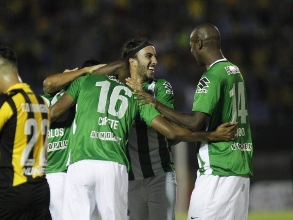 Repase la goleada de Atlético Nacional en casa de Peñarol