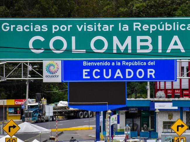 Frontera Colombia-Ecuador. 