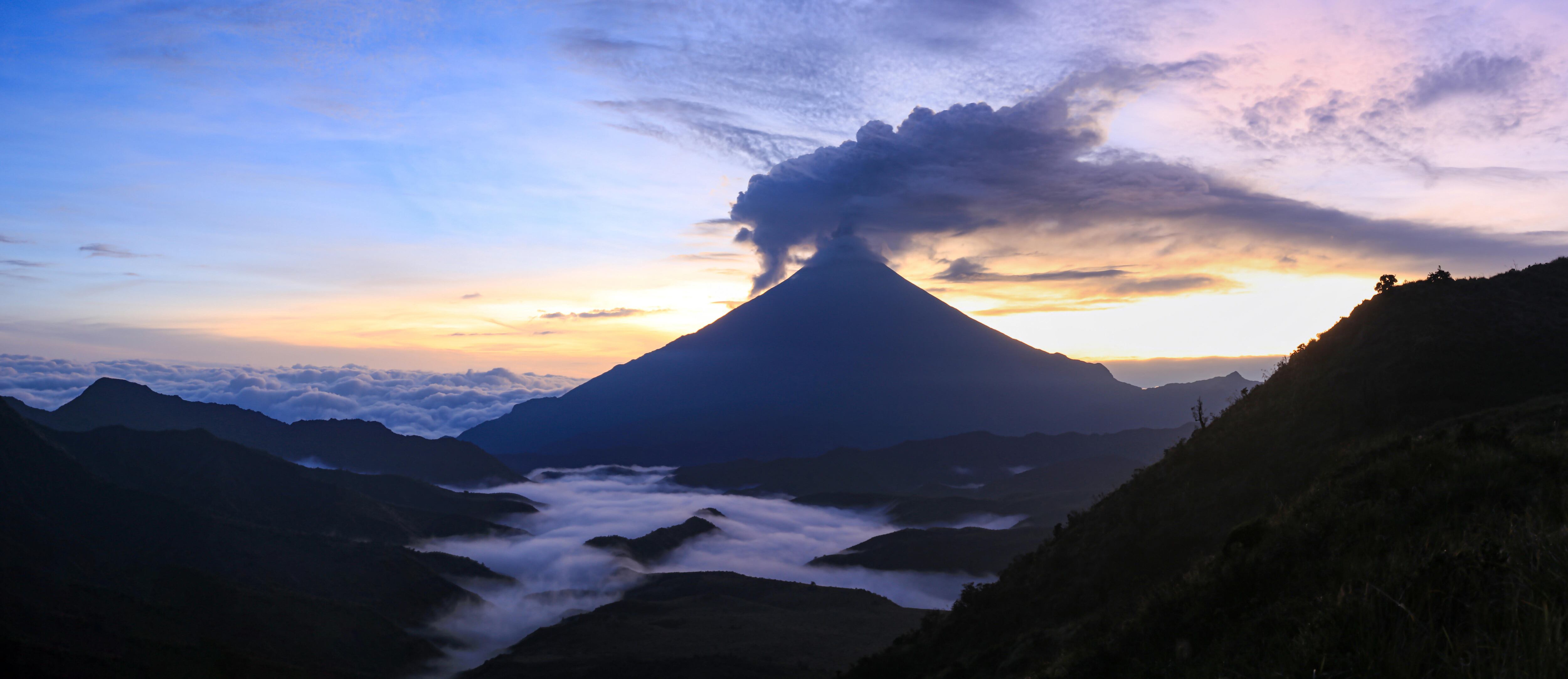 Volcán Sangay en Ecuador - Getty Images