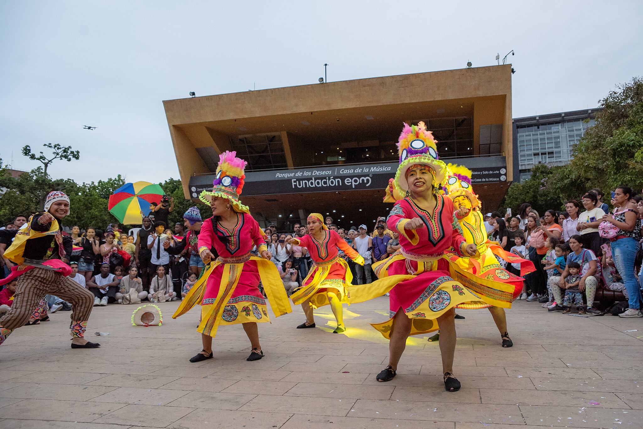 Primer Festival de Revolución Cultural en Medellín. Cortesía: Alcaldía de Medellín