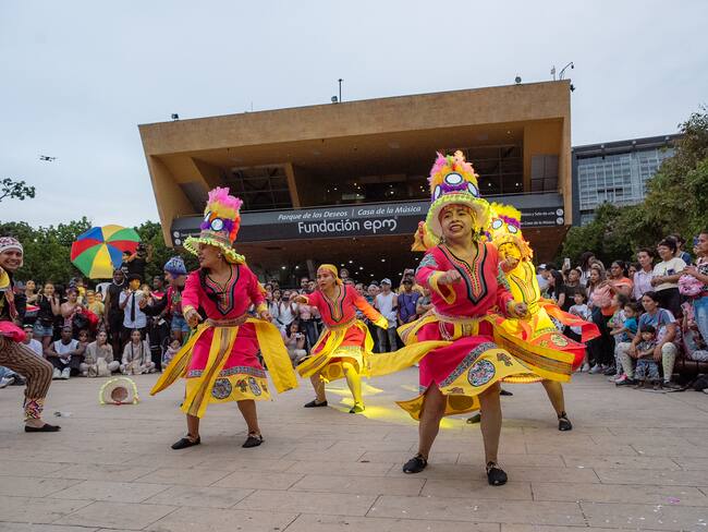 Primer Festival de Revolución Cultural en Medellín. Cortesía: Alcaldía de Medellín