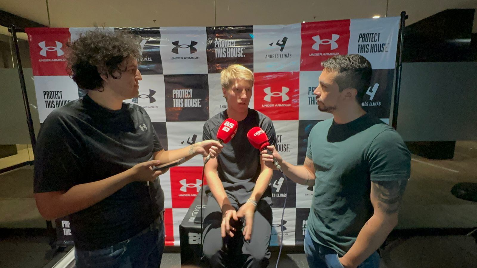 Andrés Llinás, defensa de Millonarios / Caracol Radio.