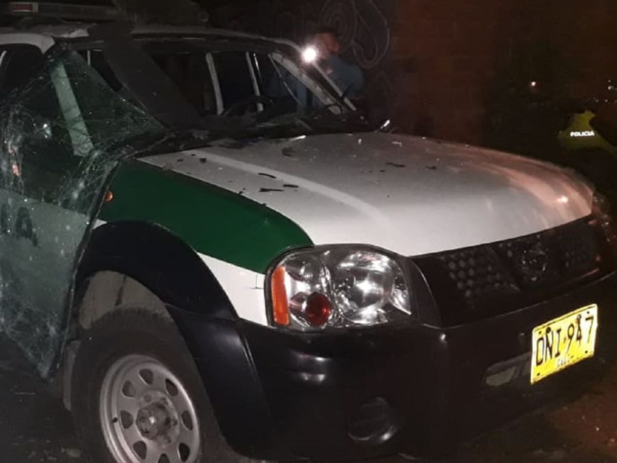 Cuatro policías heridos en atentado a patrulla en el oriente de Cali