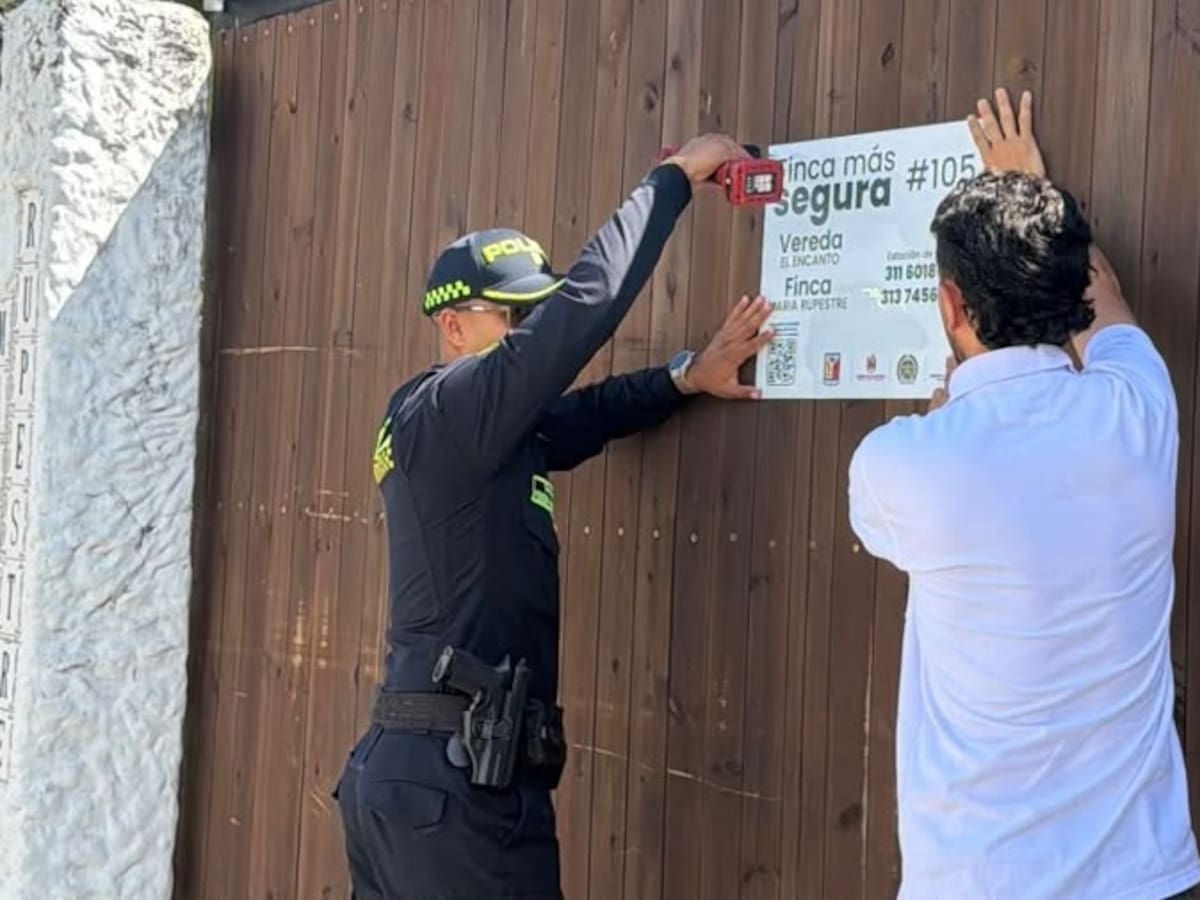 La Gobernación de Antioquia refuerza la seguridad desde la estrategia “Finca Más Segura”