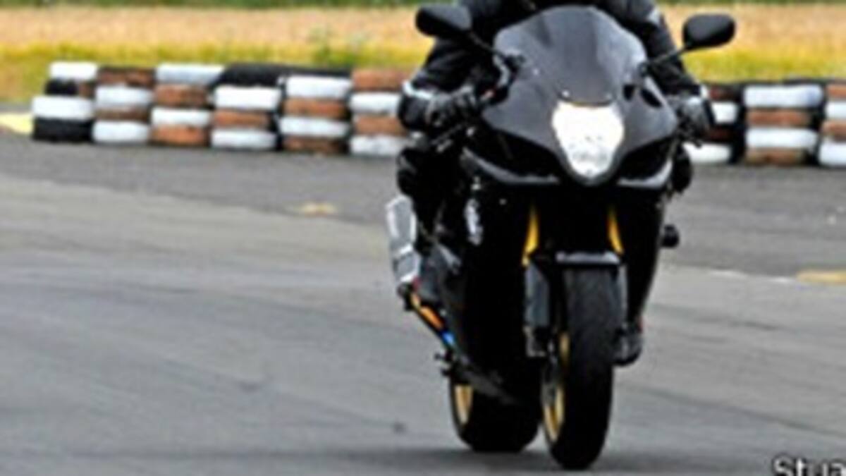 Batieron el récord mundial de velocidad y fue un motociclista ciego