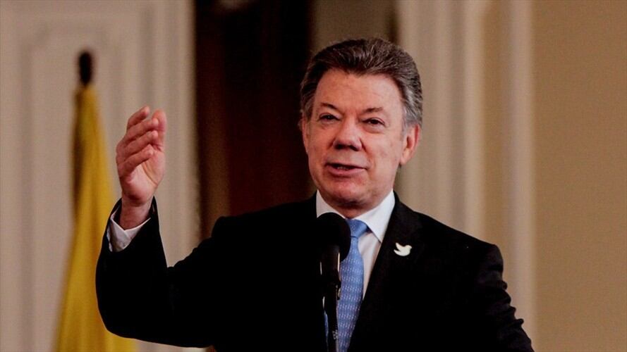 Juan Manuel Santos, presidente de la República. Foto: Colprensa