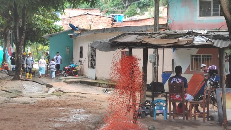 Inundaciones en el barrio San Martín dejaron 13 familias damnificadas