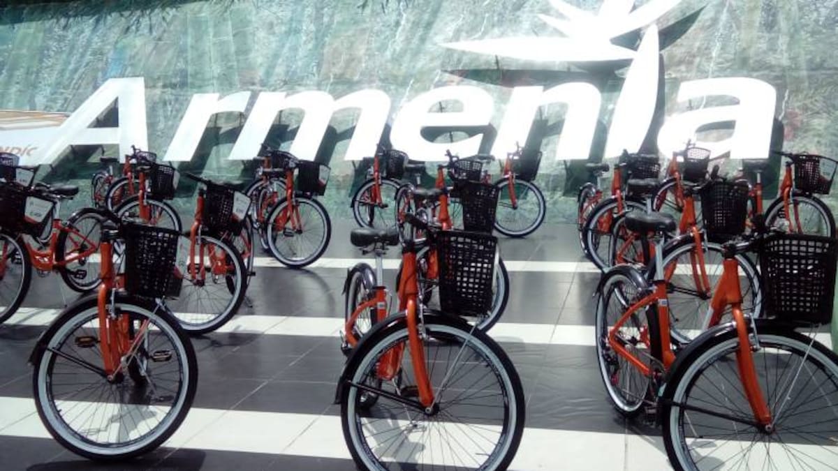 60 bicicletas públicas entregó el ministerio de transporte a la alcaldía de Armenia
