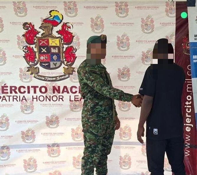 114 integrantes de grupos armados ilegales se sometieron a la justicia en lo corrido del 2026 el suroccidente del país. Crédito: Ejército Nacional.