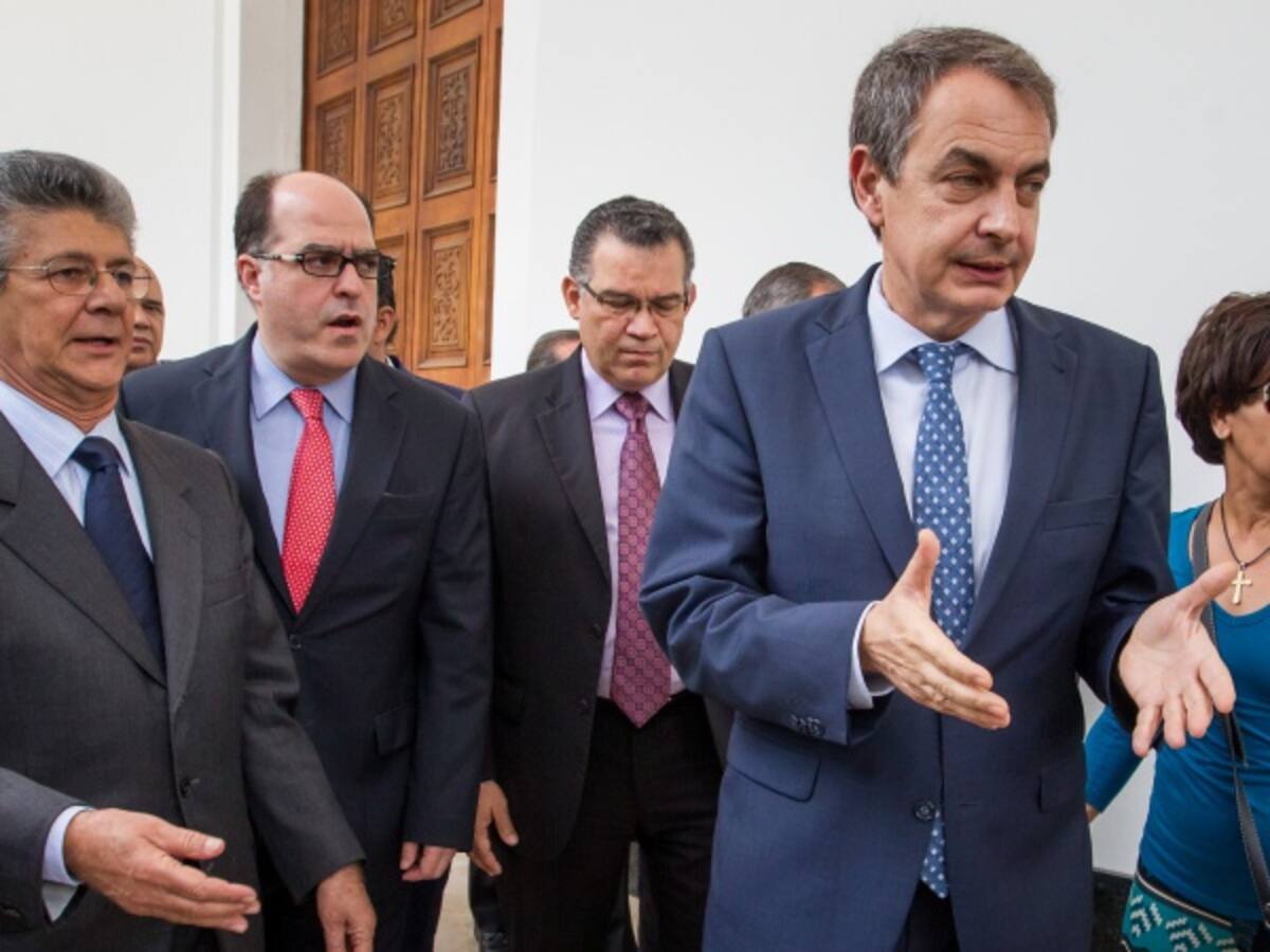 Logramos un “intento” de diálogo entre las partes en Venezuela: expresidente Zapatero