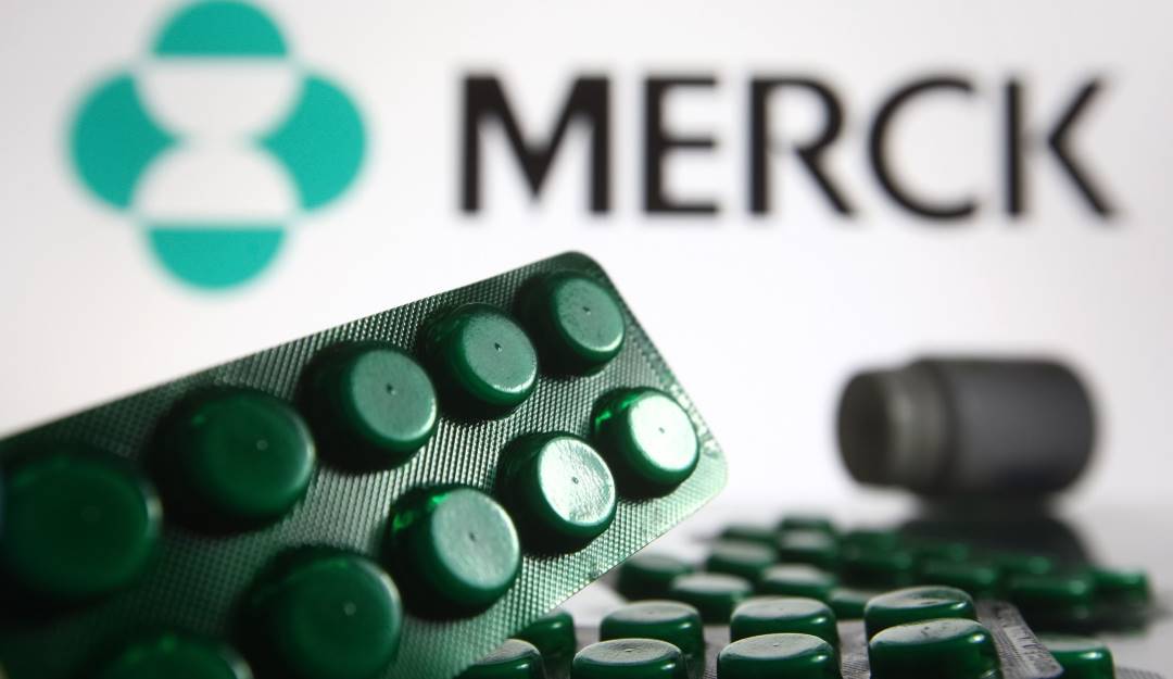 Pastillas contra el coronavirus desarrolladas por la farmacéutica Merck.    Foto: Getty 