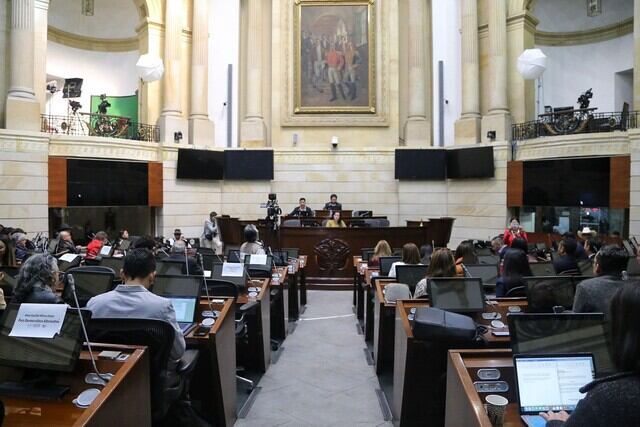 Senado de la República. Foto: Colprensa - Senado