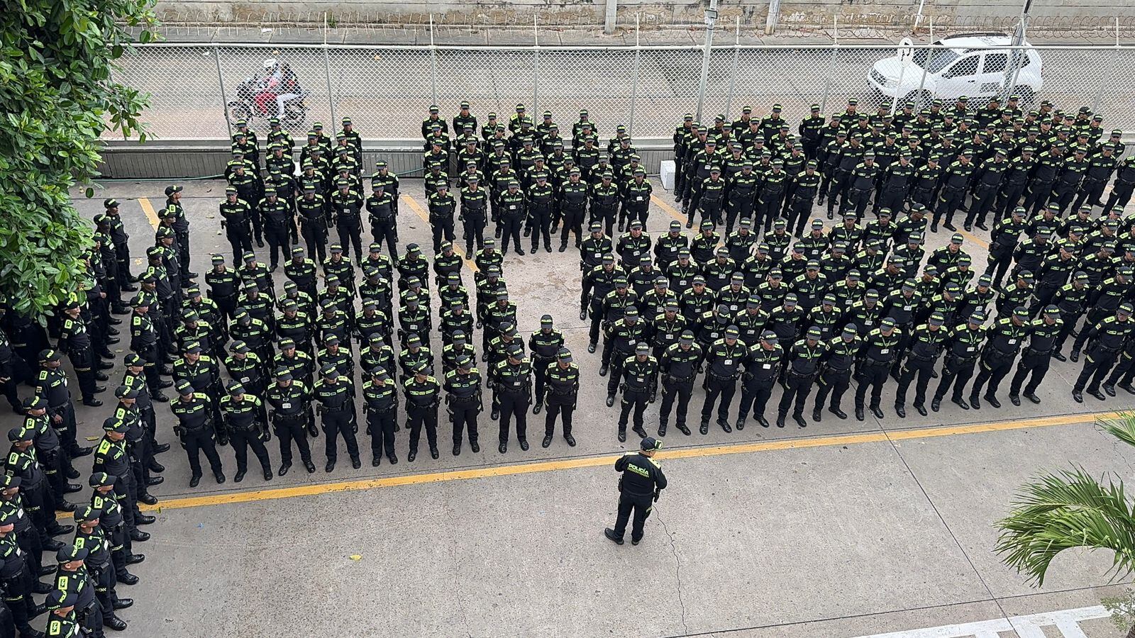 800 uniformados de la Policía de Cartagena garantizarán la seguridad en las Fiestas de Independencia